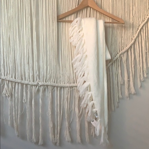 Anthropologie Accessories - Anthropologie Triangle Tassel Scarf